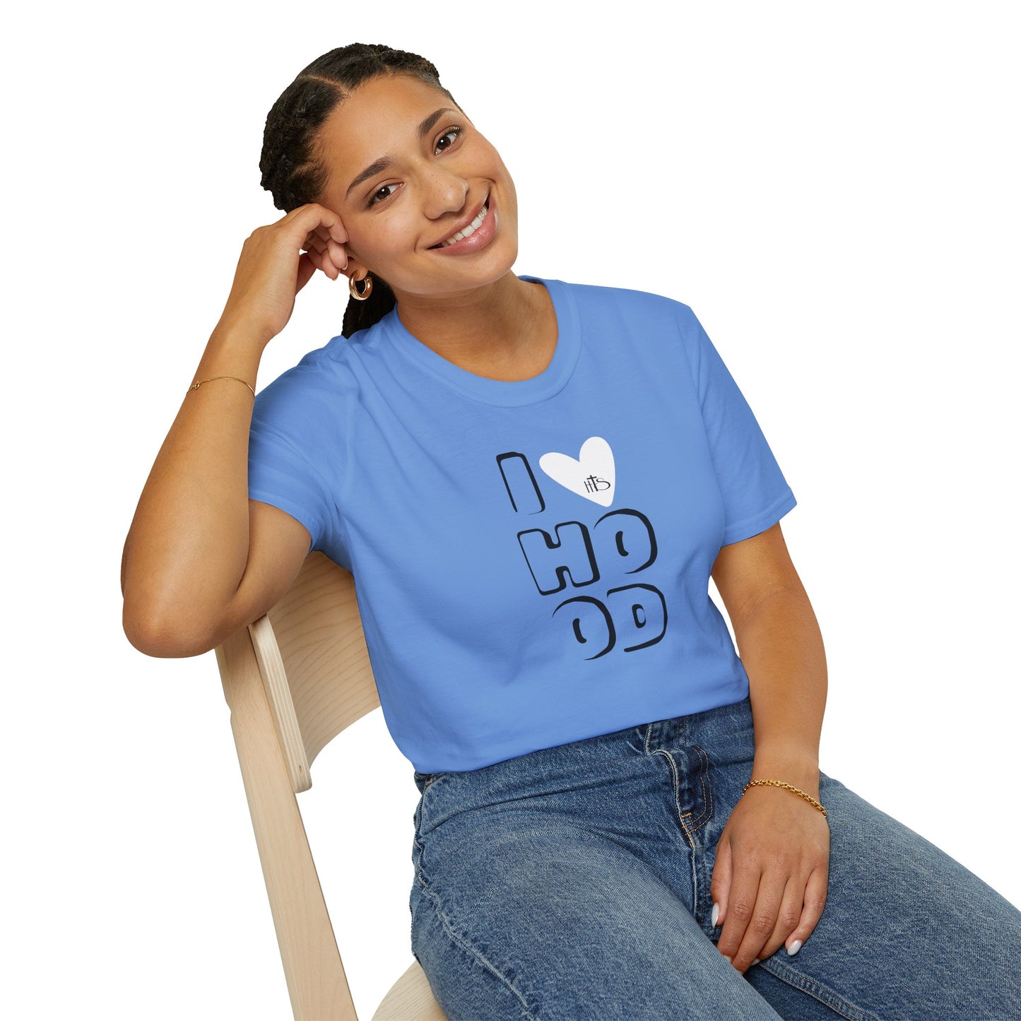 HT- I Love Hood Color Tee