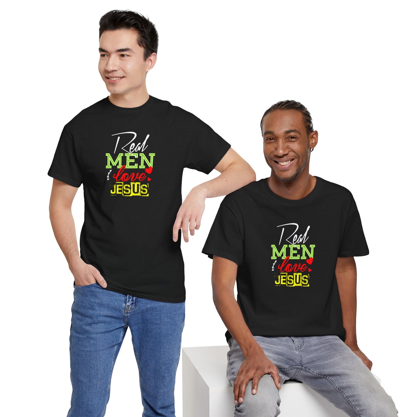 Real Men Love Jesus Color