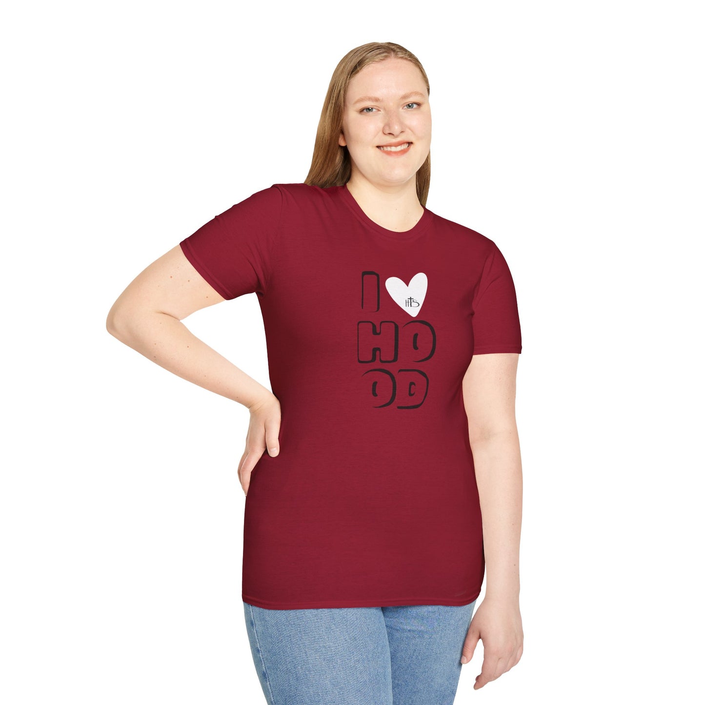 HT- I Love Hood Color Tee