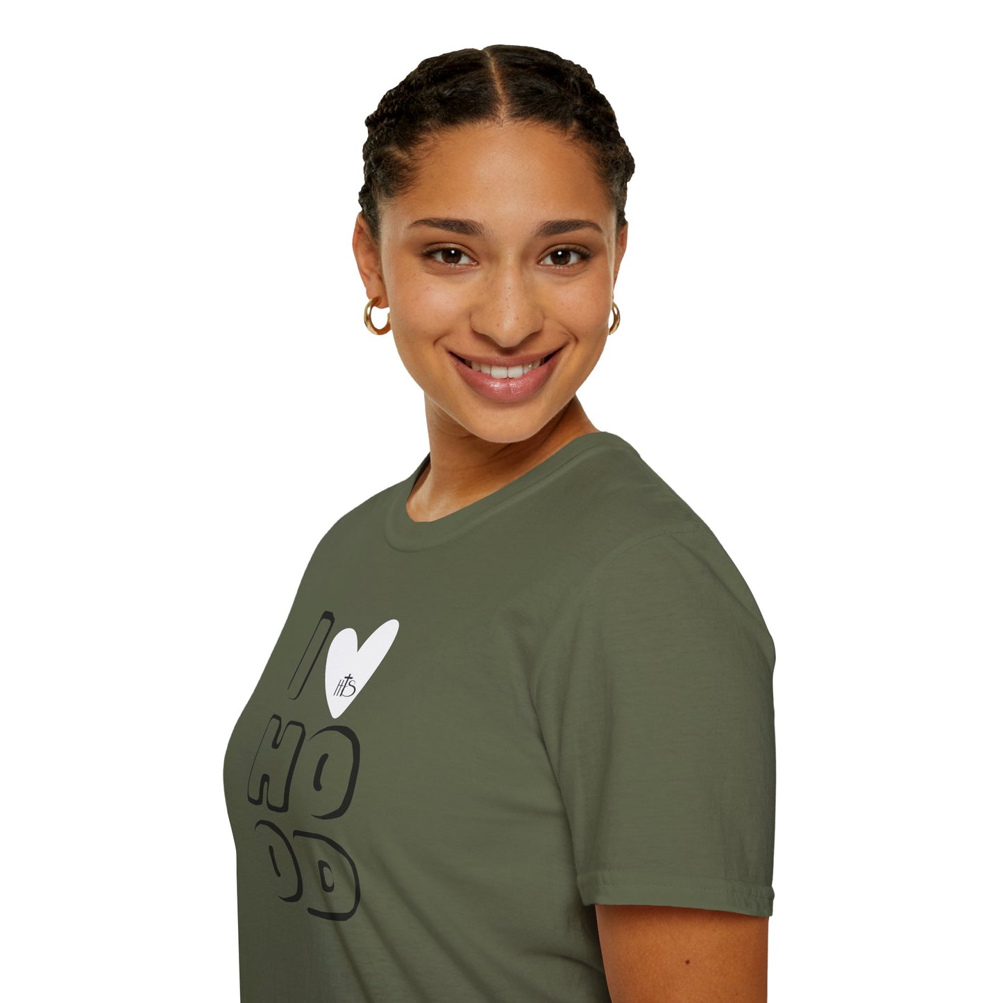 HT- I Love Hood Color Tee