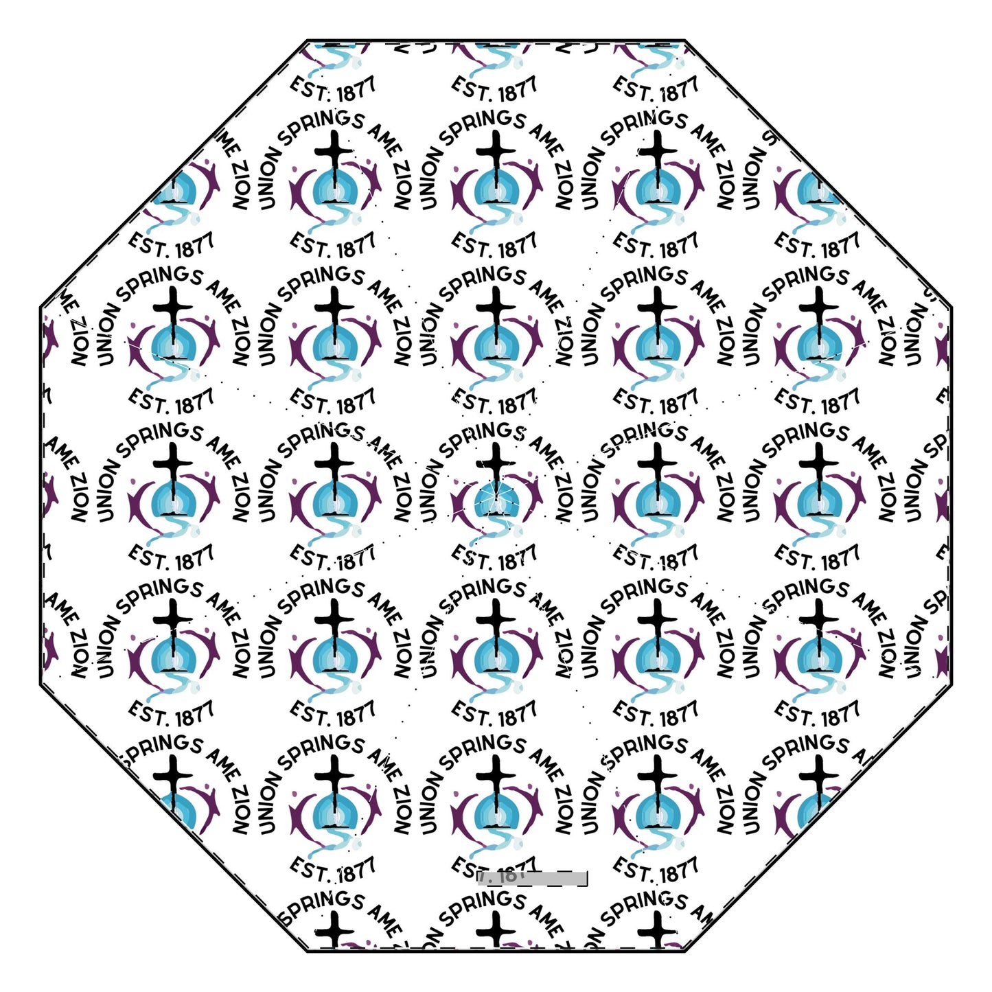 Union Spring Semi-Automatic Foldable Umbrella