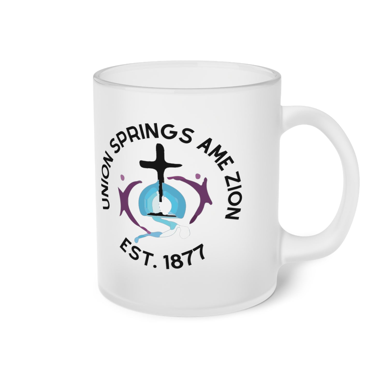 Union Springs Frosted Glass Mug