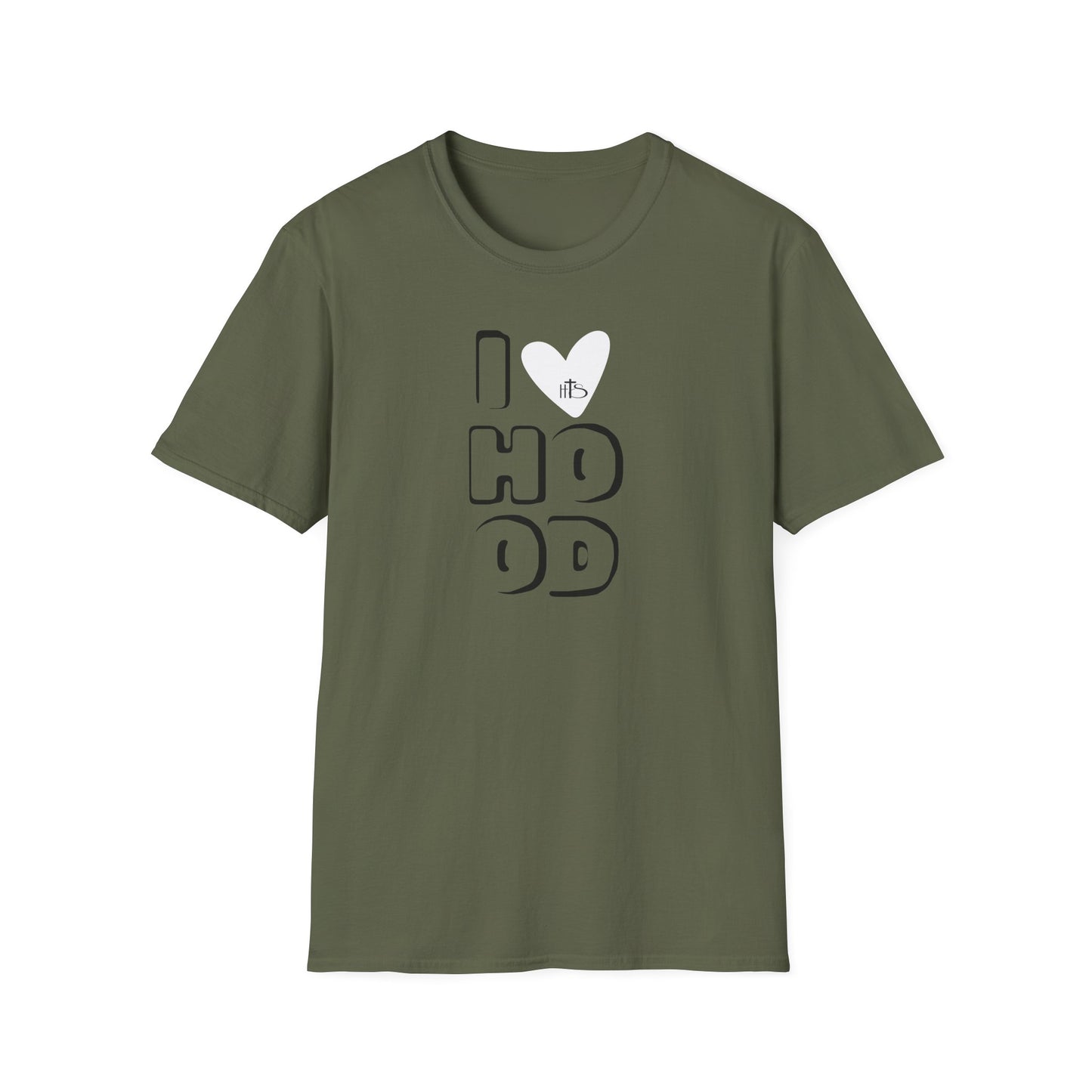HT- I Love Hood Color Tee