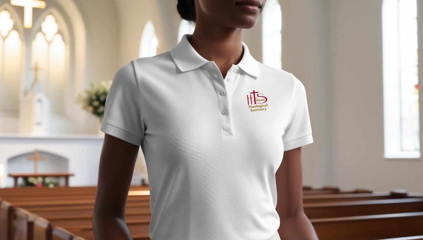 HT- Embroidered Hood Polo Shirt Female