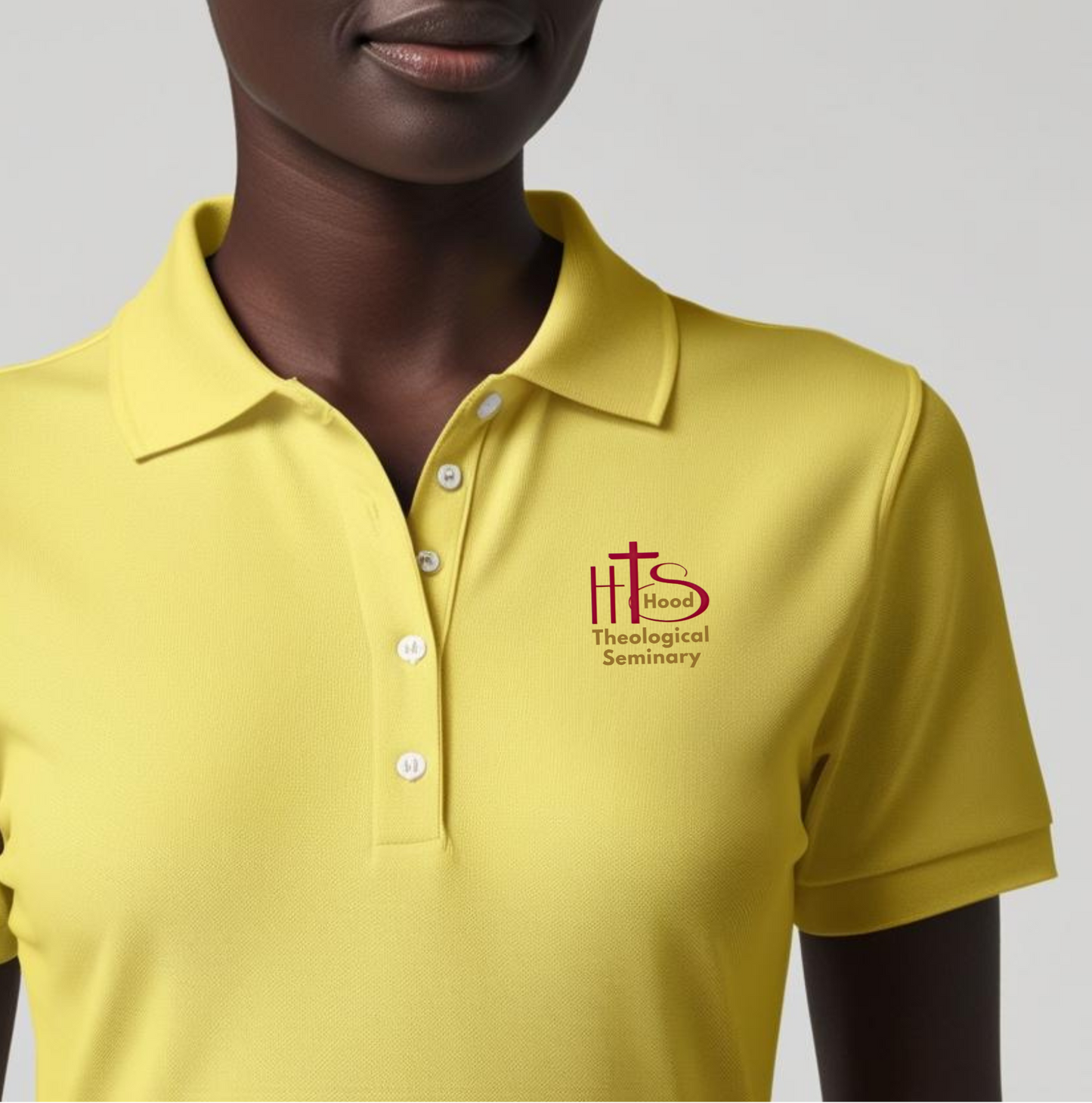 HT- Embroidered Hood Polo Shirt Female