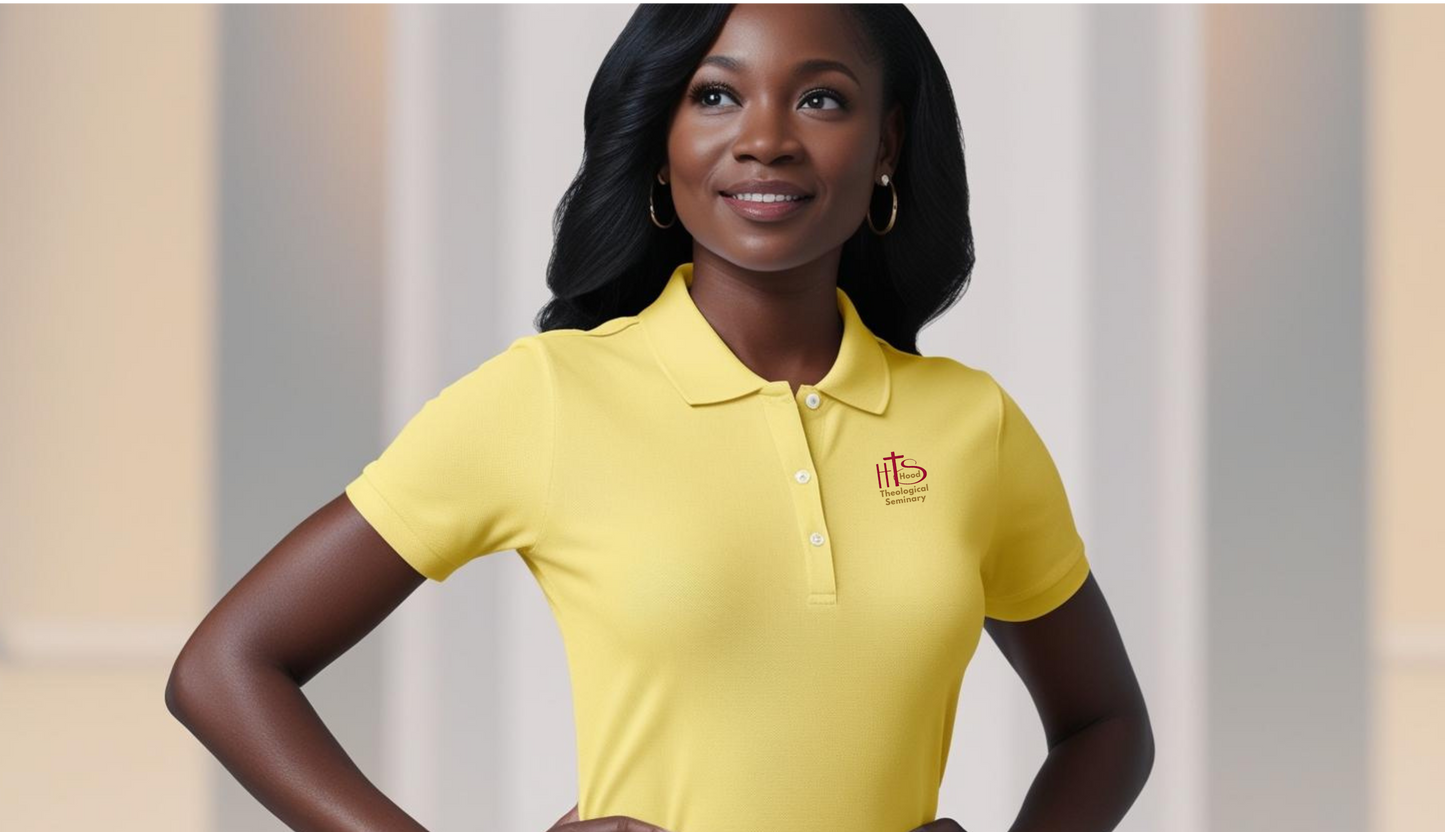 HT- Embroidered Hood Polo Shirt Female