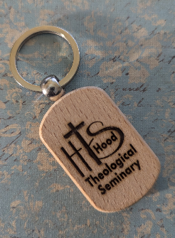 HT- Engraved Wooden Keychain