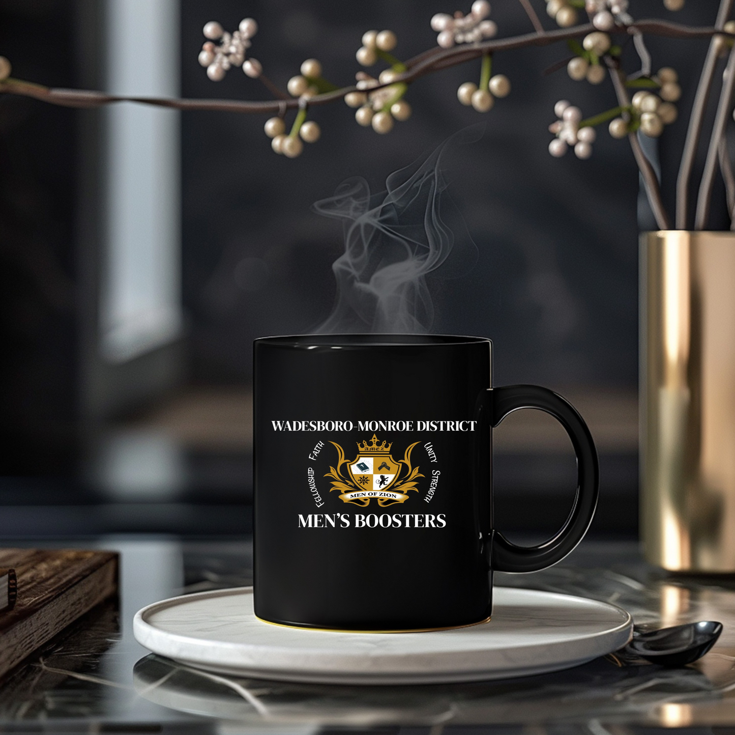 Men's Booster Black Mug