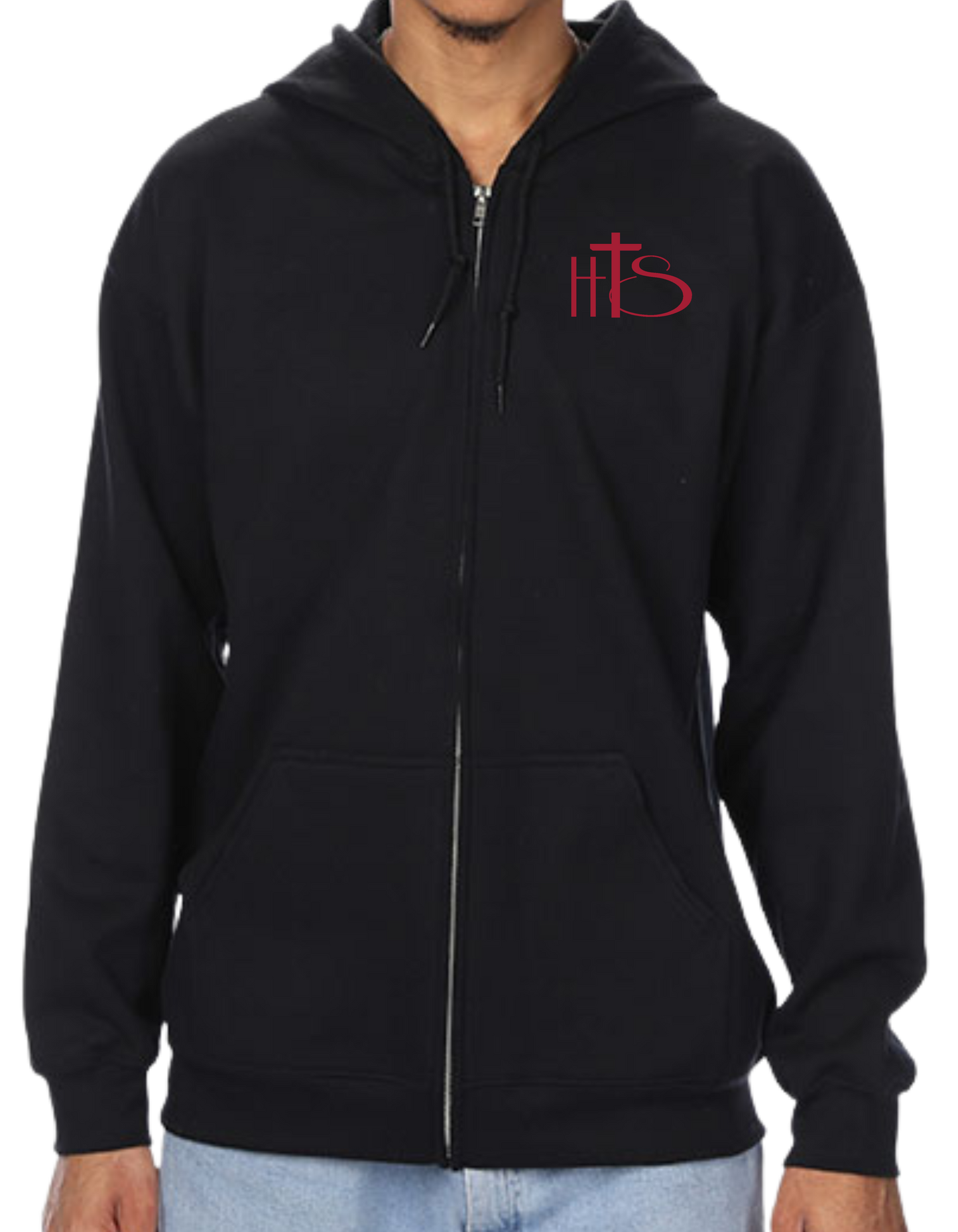 HT- HTS Straight Outta Hood Full Zip Hoodie